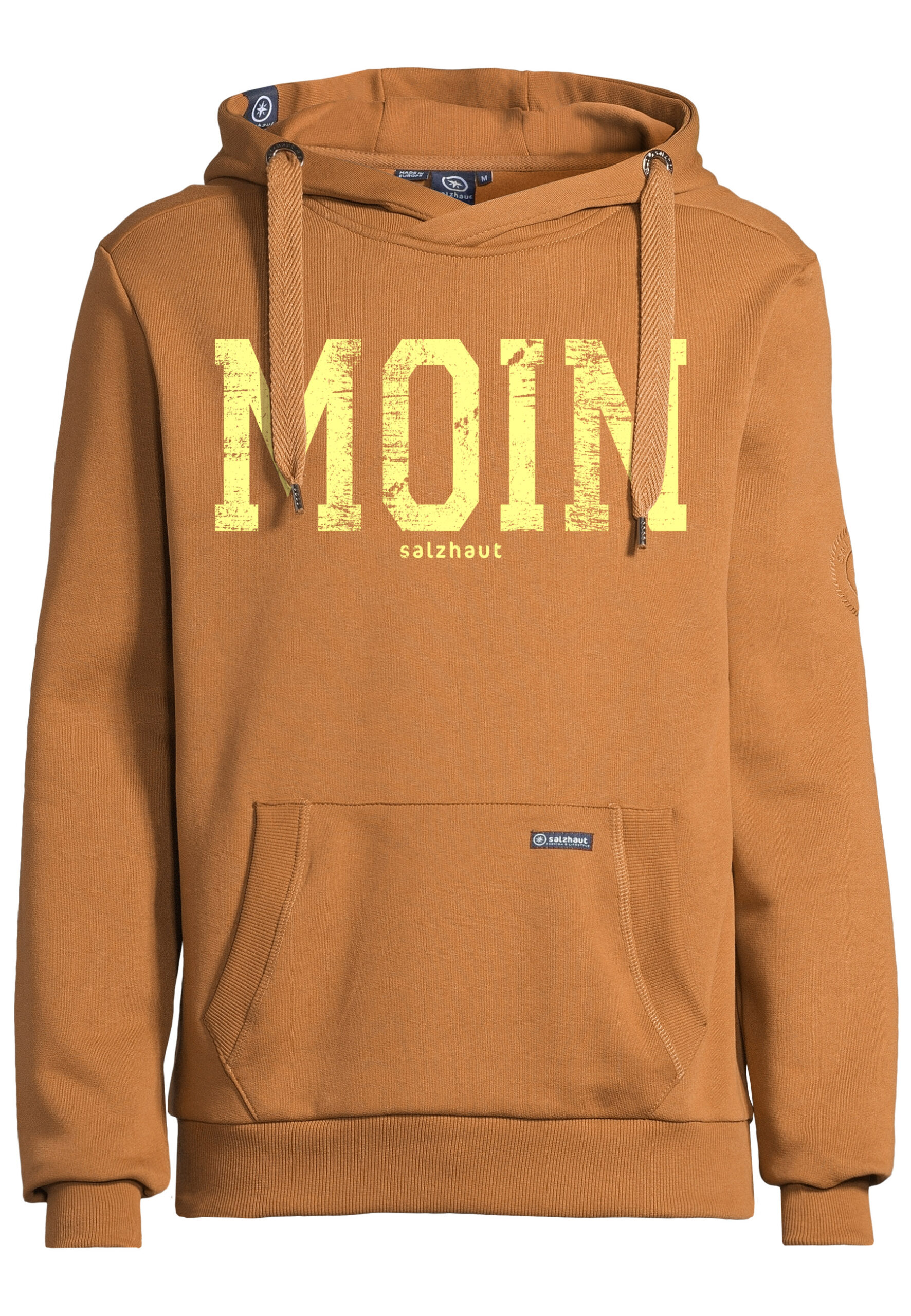 HEFF - MOIN Hazelnut-Neon Yellow Frontalansicht ohne Model